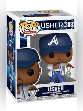 Funko Pop Rocks #308 Usher Yeah!  Brand New
